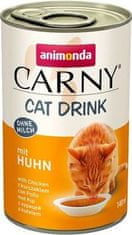 Animonda Carny Cat Drink nápoj pro kočky s kuřecím masem 140 ml
