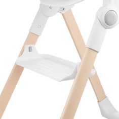 Moby System Kojicí židle NINA Moby-Systém, skládací, bílá
