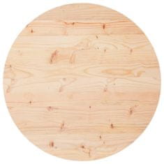 Vidaxl Stolní deska kulatá Ø 60 x 3 cm masivní borové dřevo