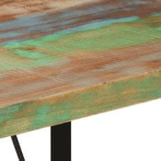 Vidaxl Barový stůl 110x55x107 cm masivní recyklované dřevo a železo