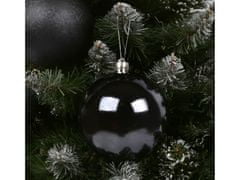 sarcia.eu Antracitové ozdoby na vánoční stromeček, sada velkých ozdob, ozdoby na vánoční stromeček 10 cm, 3 ks. 1 balik