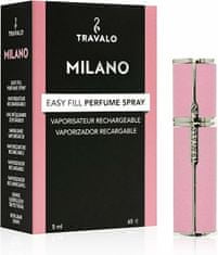 Travalo Milano - plnitelný flakon 5 ml (růžový)