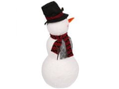sarcia.eu Vánoční dekorace, sněhulák s čepicí, 48 cm 