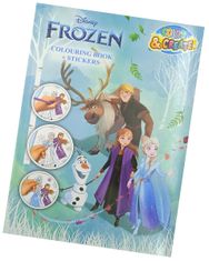 Disney Maxi omalovánky Disney se samolepkami - Frozen