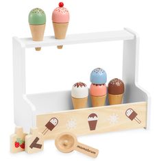 Mamabrum Dřevěná prodejna zmrzliny - zmrzlinárna