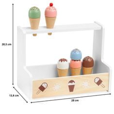 Mamabrum Dřevěná prodejna zmrzliny - zmrzlinárna