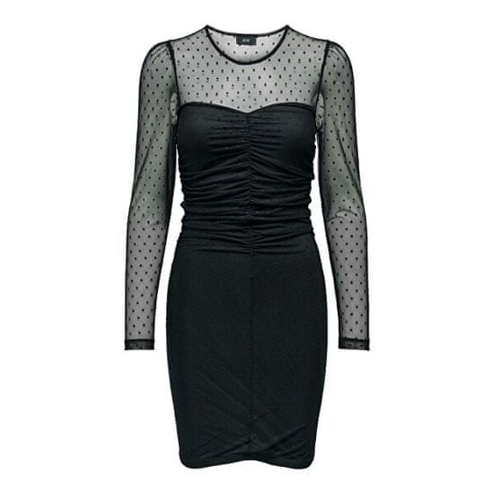 Jacqueline de Yong Dámské šaty JDYGABBY Regular Fit 15309493 Black