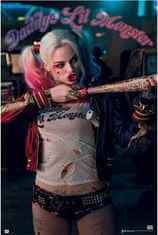 CurePink Plakát DC Comics: Suicide Squad Harley Quinn (61 x 91,5 cm)