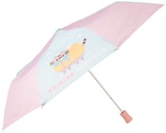 CurePink Automatický deštník Pusheen: Pršící popcorn (průměr 98 cm)