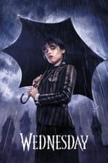 CurePink Plakát The Netflix|Wednesday: Umbrella (61 x 91,5 cm)