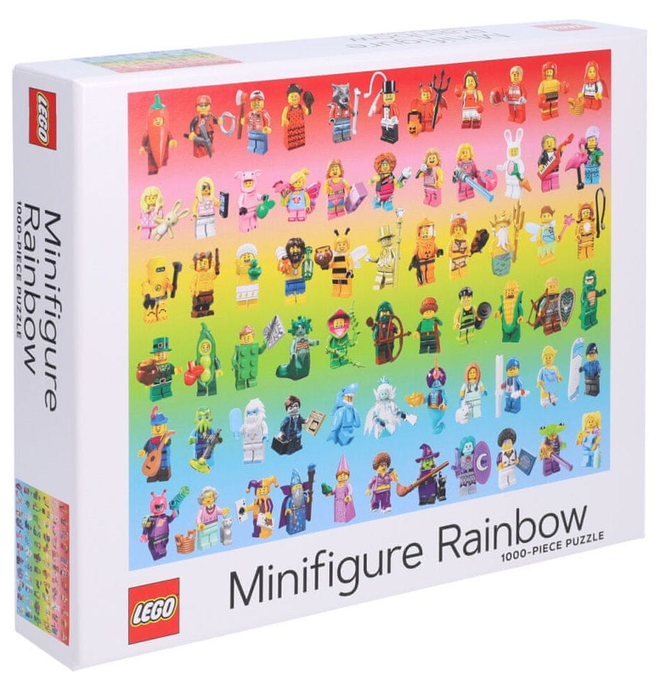 Chronicle Books LEGO Duhové minifigurky 1000 dílků