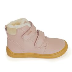 Dětská zimní barefoot vycházková obuv Deny růžová (Velikost 30)