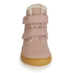 Dětská zimní barefoot vycházková obuv Deny růžová (Velikost 30)