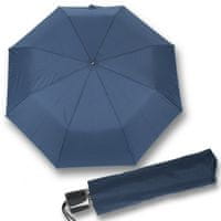 Modrý skládací deštník