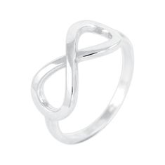 Brilio Silver Módní stříbrný prsten Nekonečno 421 001 01662 04 (Obvod 55 mm)