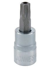 Jonnesway Zástrčné hlavice TORX s otvorem 3/8", 6hranné, délka 48 mm, různé rozměry - Varianta: Velikost: TT40
