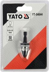 YATO Bezklíčové rychloupínací sklíčidlo 0.5-3.0mm HEX