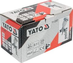 YATO Pistole na lakování s nádrží 0,1l 0.8mm