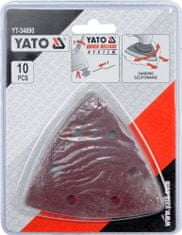 YATO Brusné plátno pro multifunkci 90mm (dřevo, plast, kov) sada 10ks