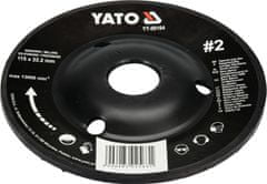 YATO Rotační rašple úhlová 115 mm typ 2