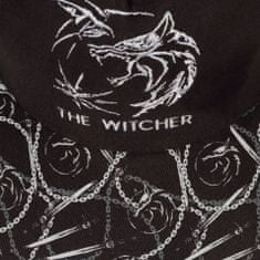 CurePink Čepice - kšiltovka snapback Netflix|The Witcher: Wolf Logo (nastavitelná)