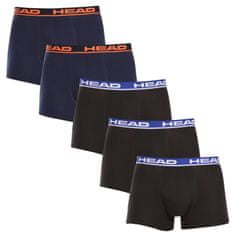 Head 5PACK pánské boxerky vícebarevné (701203974 022) - velikost M