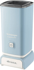 Ariete Vintage Milk Frother 2878/05, modrý