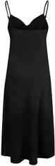 Y.A.S Dámské šaty YASDOTTEA Regular Fit 26026479 Black (Velikost L)