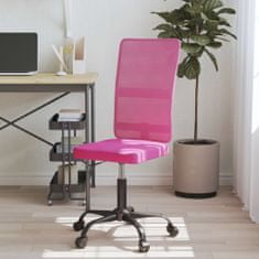 Vidaxl Kancelářská židle růžová síťovina