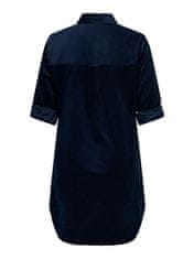 Only Carmakoma Dámské šaty CARWINI Regular Fit 15307142 Dress Blues (Velikost 4XL)