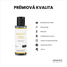 Advance nutraceutics Arganový olej ADVANCE 100 ml – prémiová kvalita