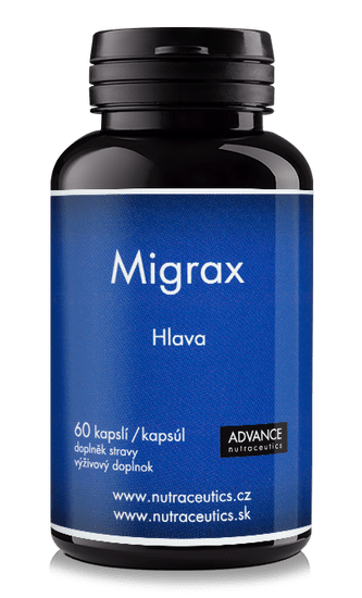 Advance nutraceutics ADVANCE Migrax 60 kapslí - relaxace a uvolnění hlavy