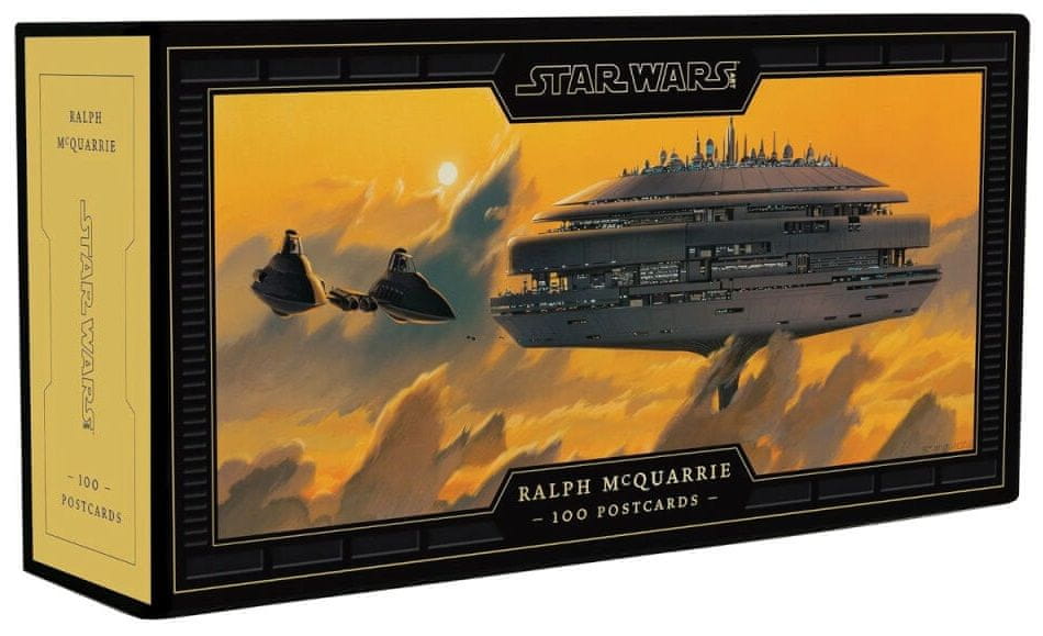 Levně Chronicle Books Star Wars Předprodukční ilustrace 100 ks panoramatických pohlednic