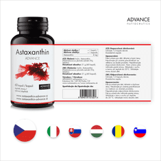 Advance nutraceutics Astaxanthin ADVANCE 60 cps. – nejlevnější astaxanthin