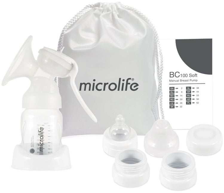 Levně Microlife BC 100 Soft Manuální odsávačka mateřského mléka