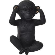 ModernHome Dekorativní Figurka Opičky Charlie Oreille