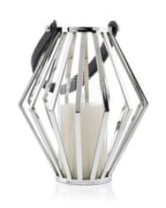 ModernHome Geometrický Lampion Z Oceli Výška 31 Cm