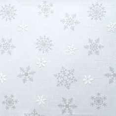 Olzatex Vánoční ubrusy - Sněhová vločka - bílé, 30 x 30 cm