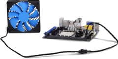 Silverstone prodlužovací kabel k PWM ventilátoru, 300mm, 3 i 4 pin