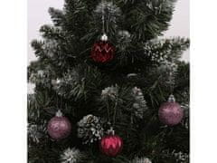sarcia.eu Vínové vánoční cetky, sada cetek, ozdoby na vánoční stromeček 4 cm, 18 ks. 1 balik