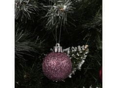sarcia.eu Vínové vánoční cetky, sada cetek, ozdoby na vánoční stromeček 4 cm, 18 ks. 1 balik