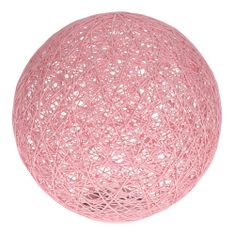 ModernHome Dekorativní Lampička Koule Led Růžová 20 Cm