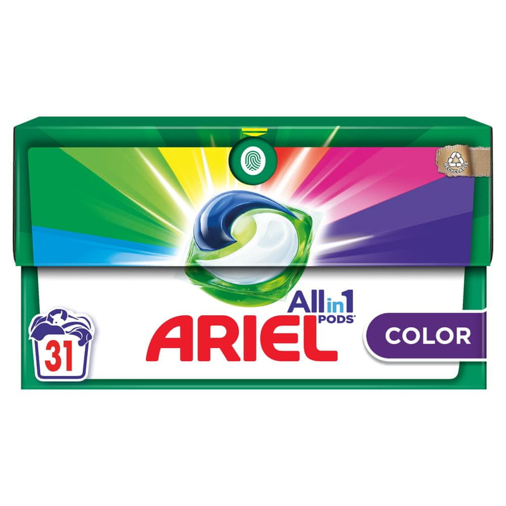 Levně Ariel kapsle na praní Color 31 ks