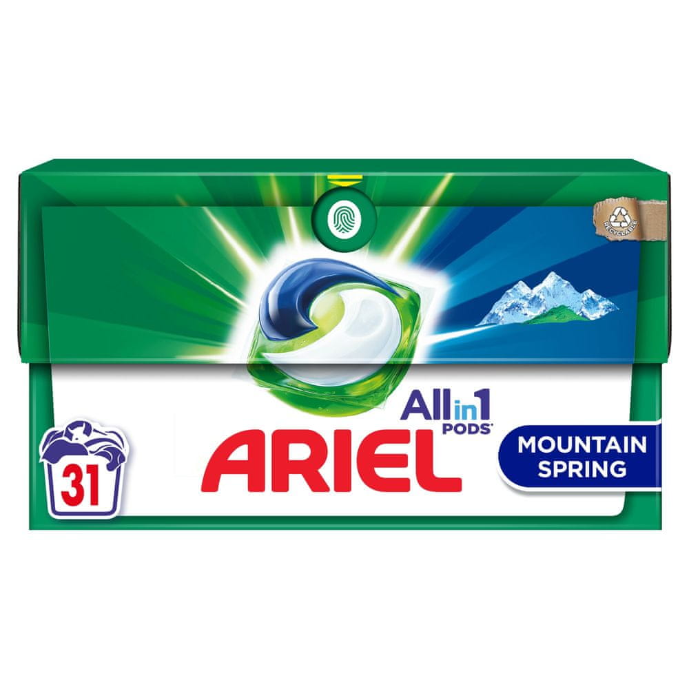 Ariel kapsle na praní Mountain Spring 31ks