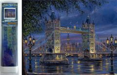 Norimpex Diamantové malování Noční Tower Bridge 30x40cm