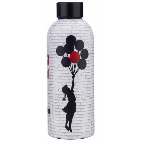 YOu bottles Termoláhev na pití Dual Banksy 500 ml Flying Girl