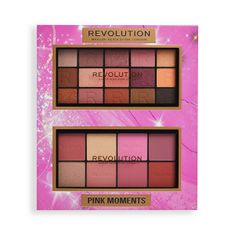 Makeup Revolution Dárková sada Pink Moments Face & Eye Gift Set