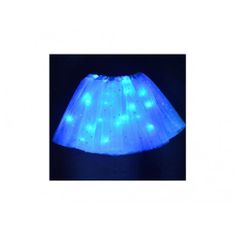 AUR LED svítící sukně - modrá