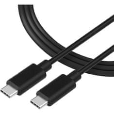 Tactical Smooth Thread Cable USB-C/USB-C 1m černý, 8596311153006