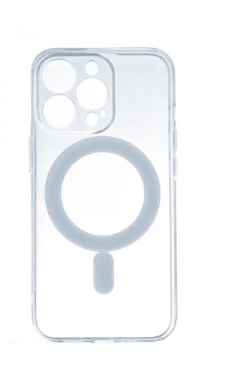 TopQ Kryt iPhone 15 Pro Max s MagSafe pevný průhledný 109917